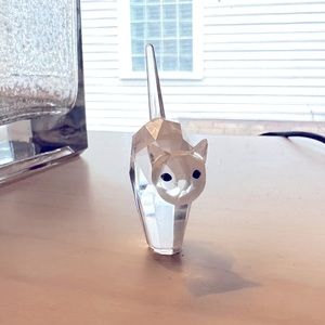 Swarovski Tomcat crystal figurine